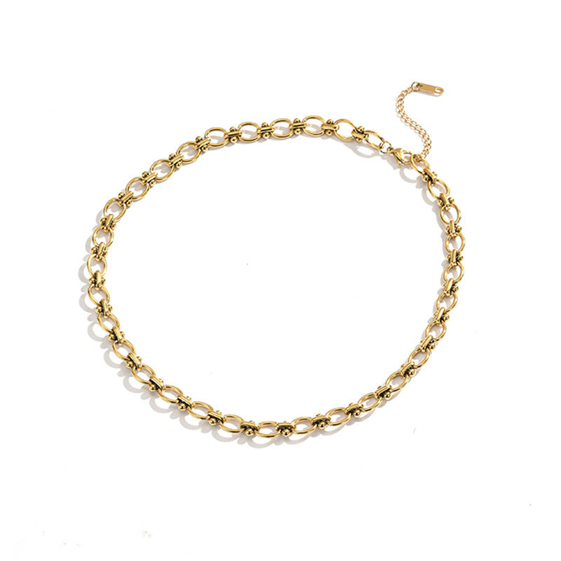 Bracciale Rigido Dorato - SLK