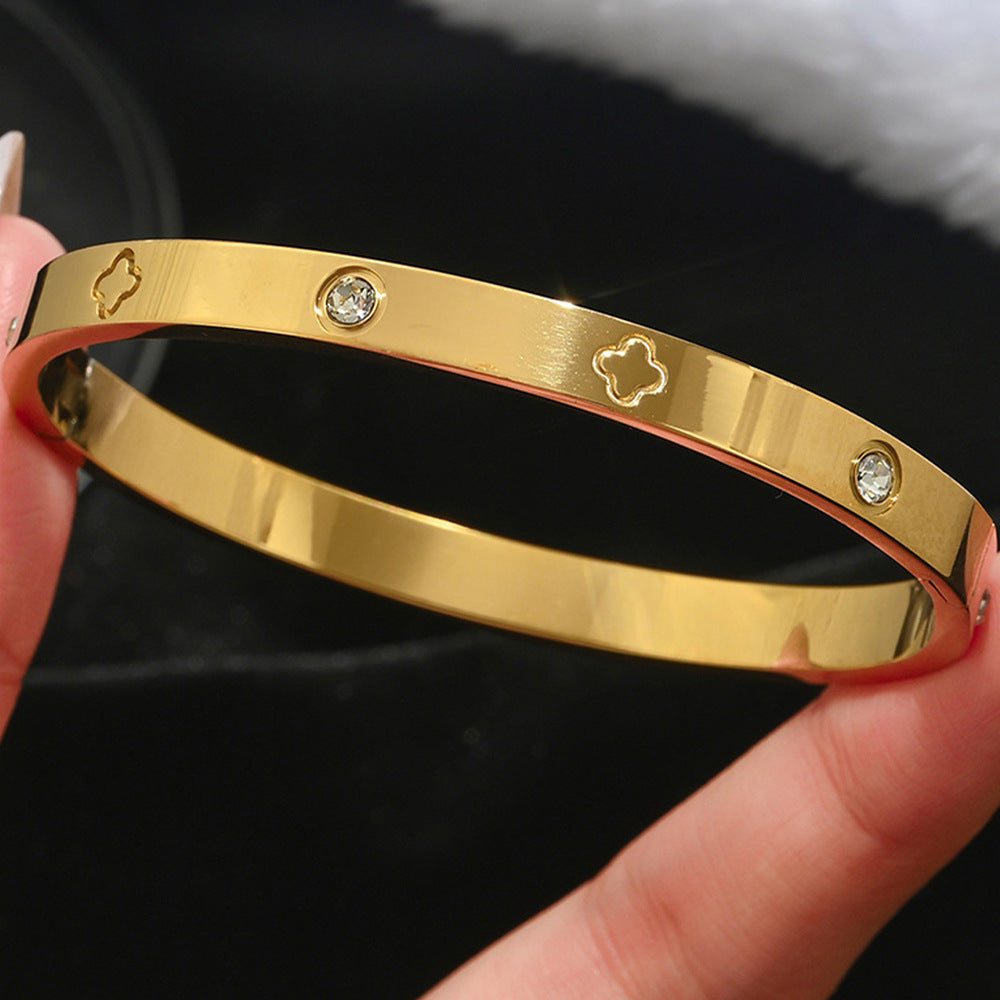 Bracciale Dorato Minimal da Donna - SLK