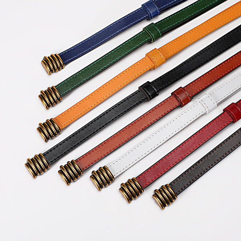 Cintura Color Block Slim - SLK