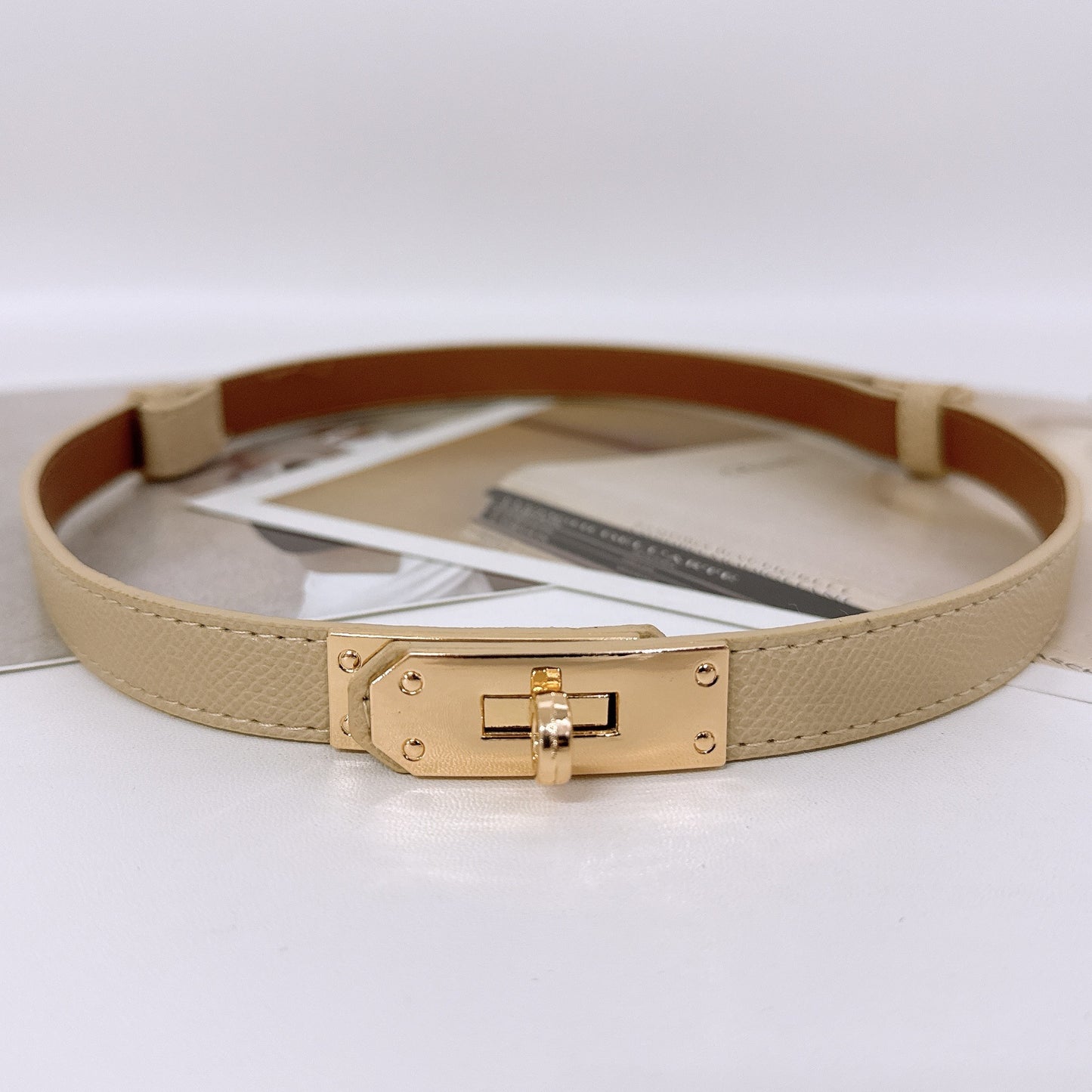 Cintura Sottile con Fibbia - SLK