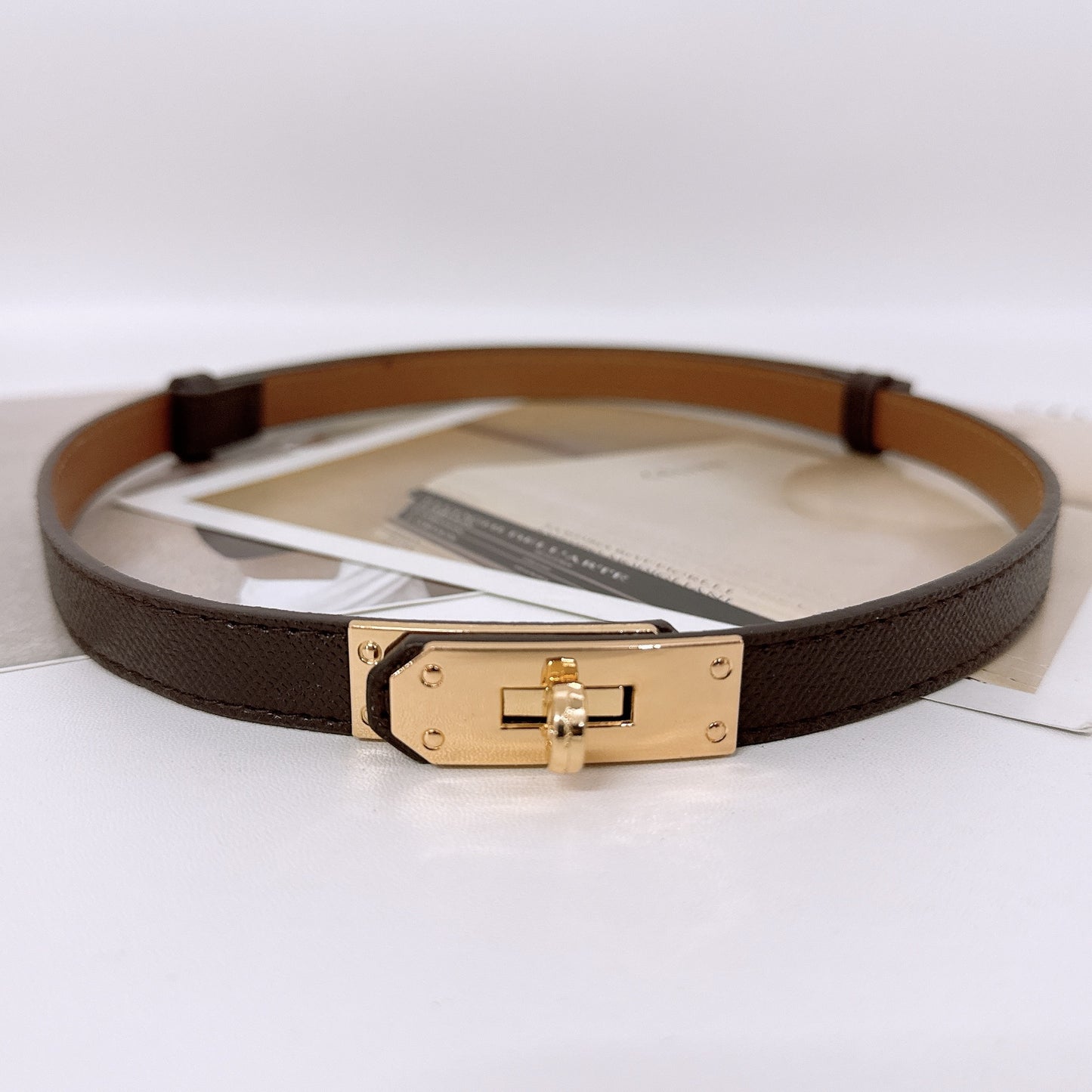 Cintura Sottile con Fibbia - SLK