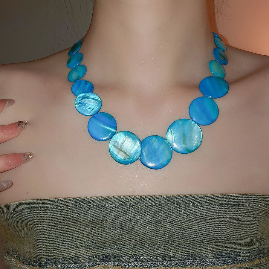 Collana Cerchi in Conchiglia - SLK