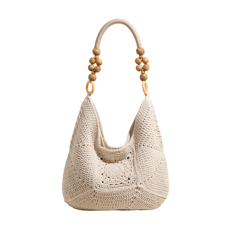 Borsa Tote Intrecciata in Raffia - SLK