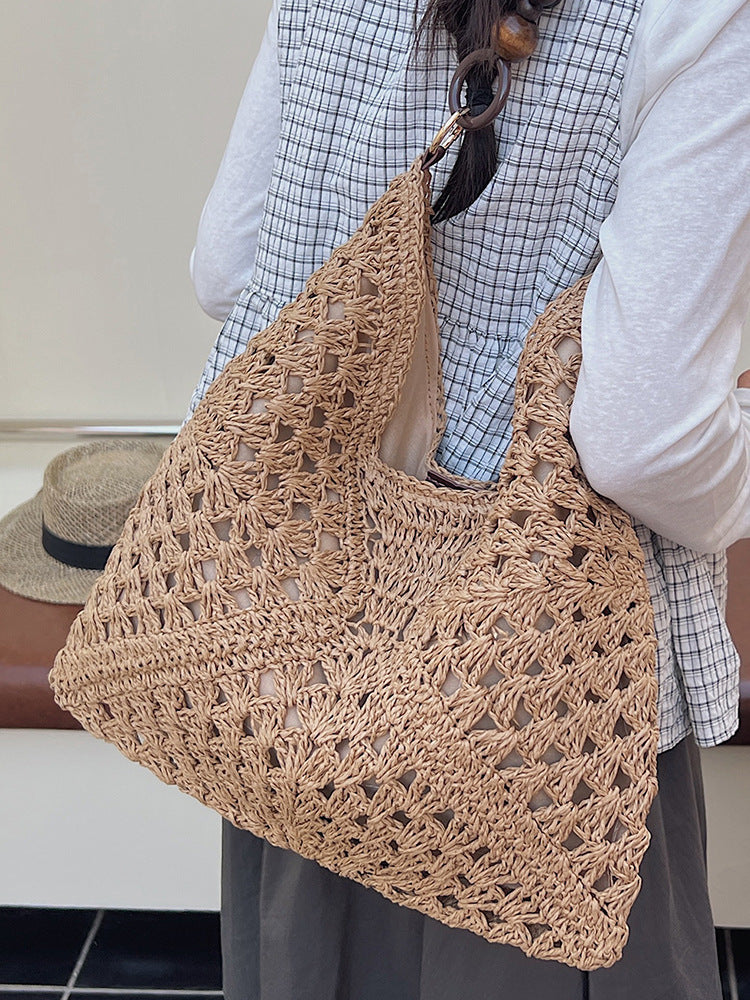 Shopper in Raffia Naturale - SLK
