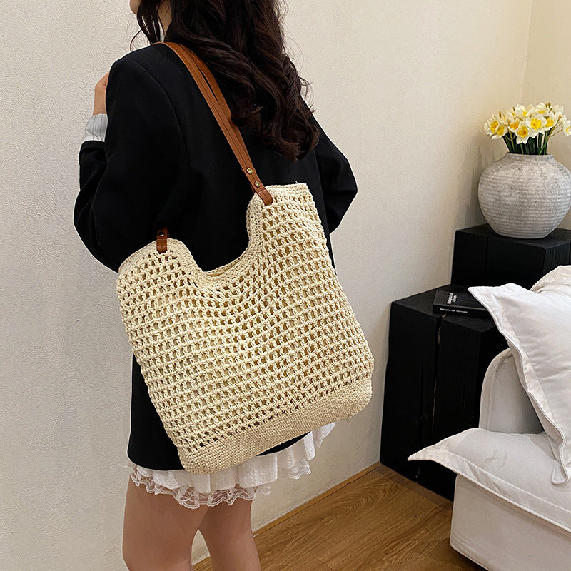 Borsa Paglia con Manici - SLK