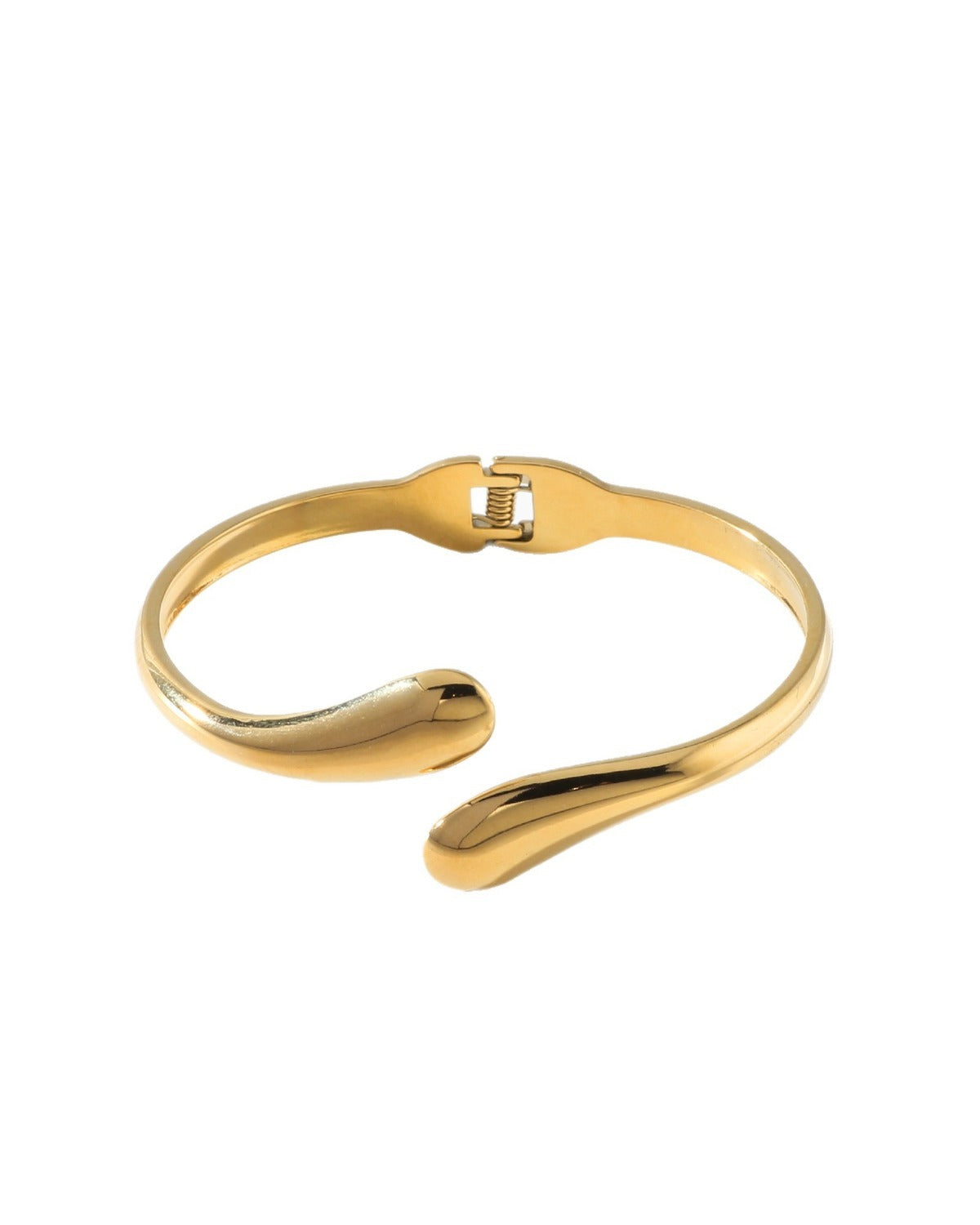 Bracciale Rigido Dorato Minimal