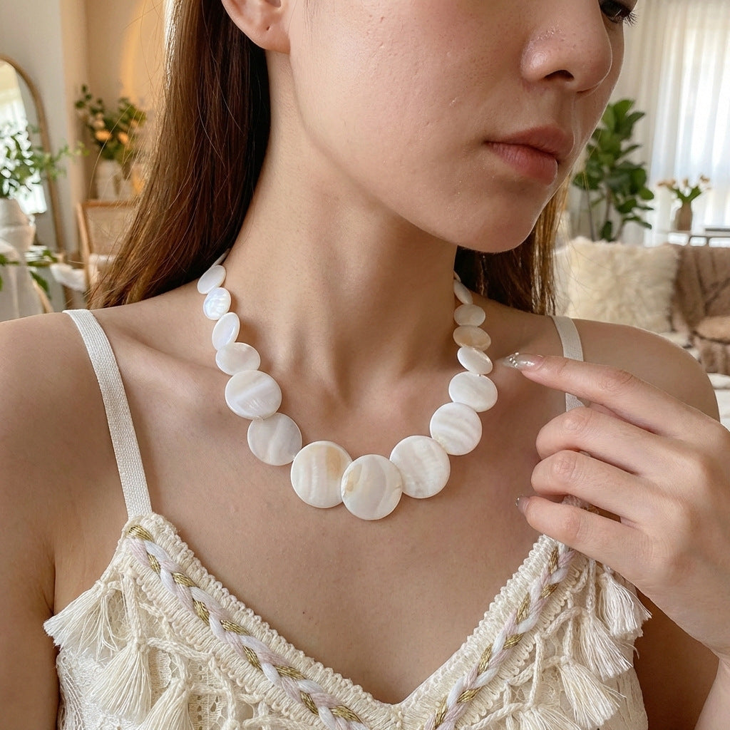 Collana Madreperla Bianca - SLK