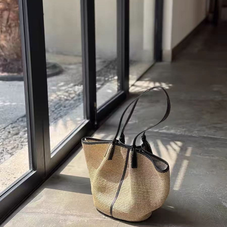 Borsa Hobo in Raffia - SLK