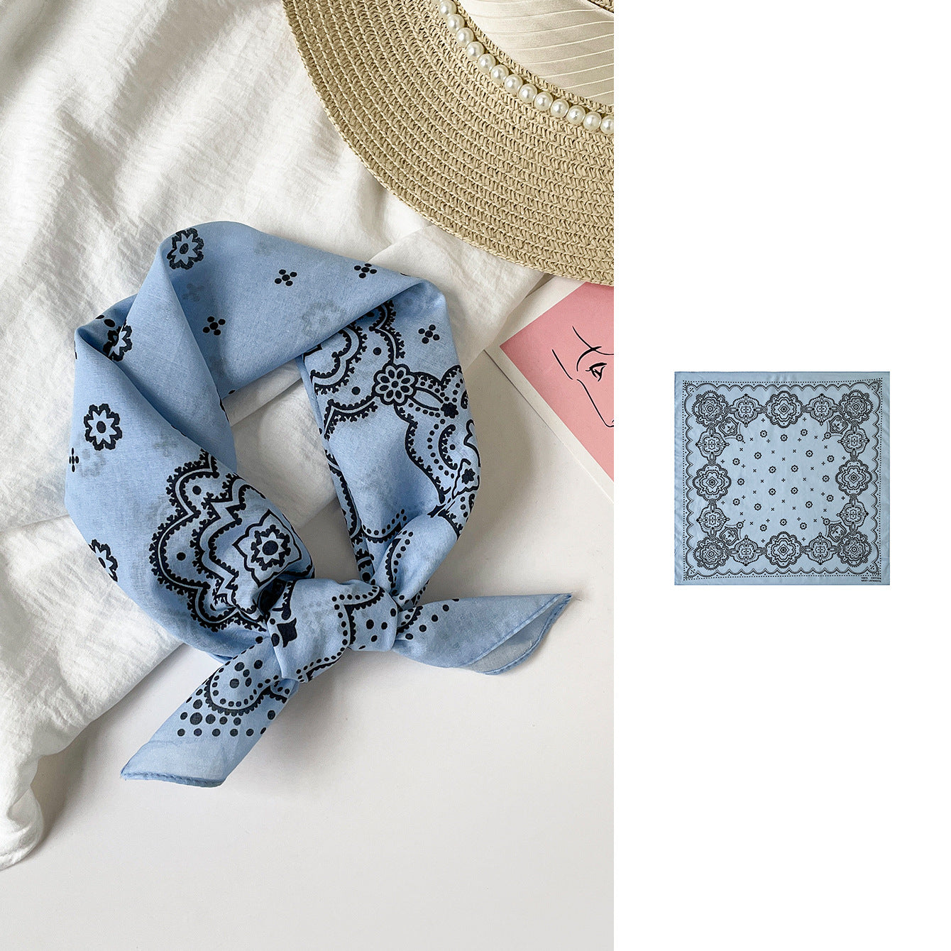 Foulard Azzurro da Collo - SLK