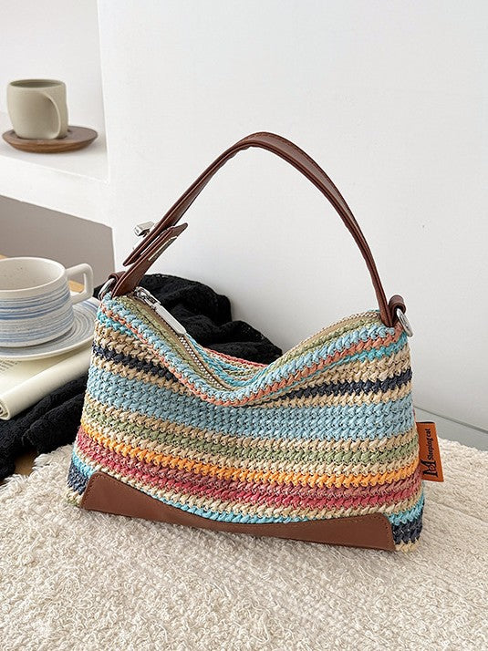 Borsa a Spalla Intrecciata da Donna - SLK