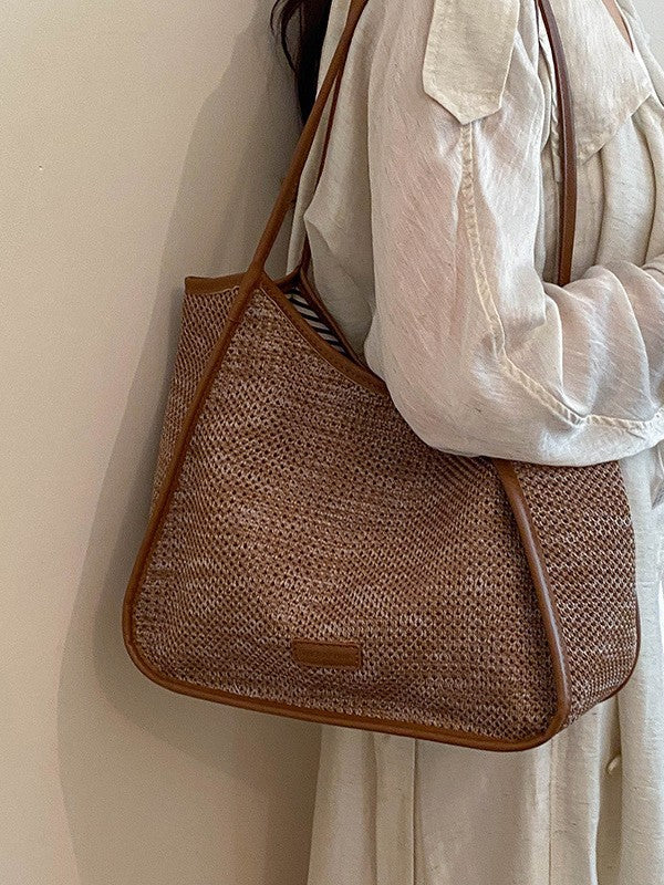 Borsa a Spalla Intrecciata da Donna - SLK