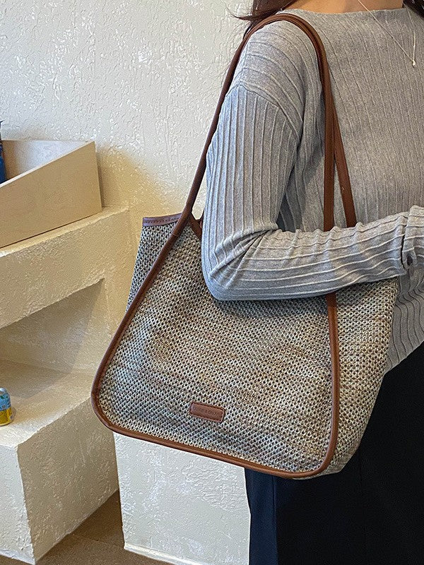 Borsa a Spalla Intrecciata da Donna - SLK