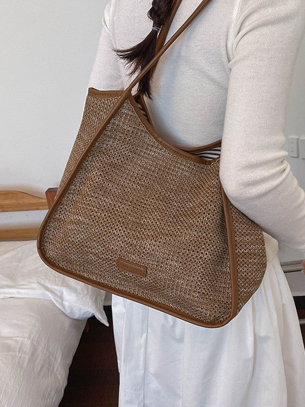 Borsa a Spalla Intrecciata da Donna - SLK
