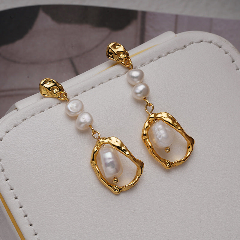 Orecchini Perla e Oro - SLK
