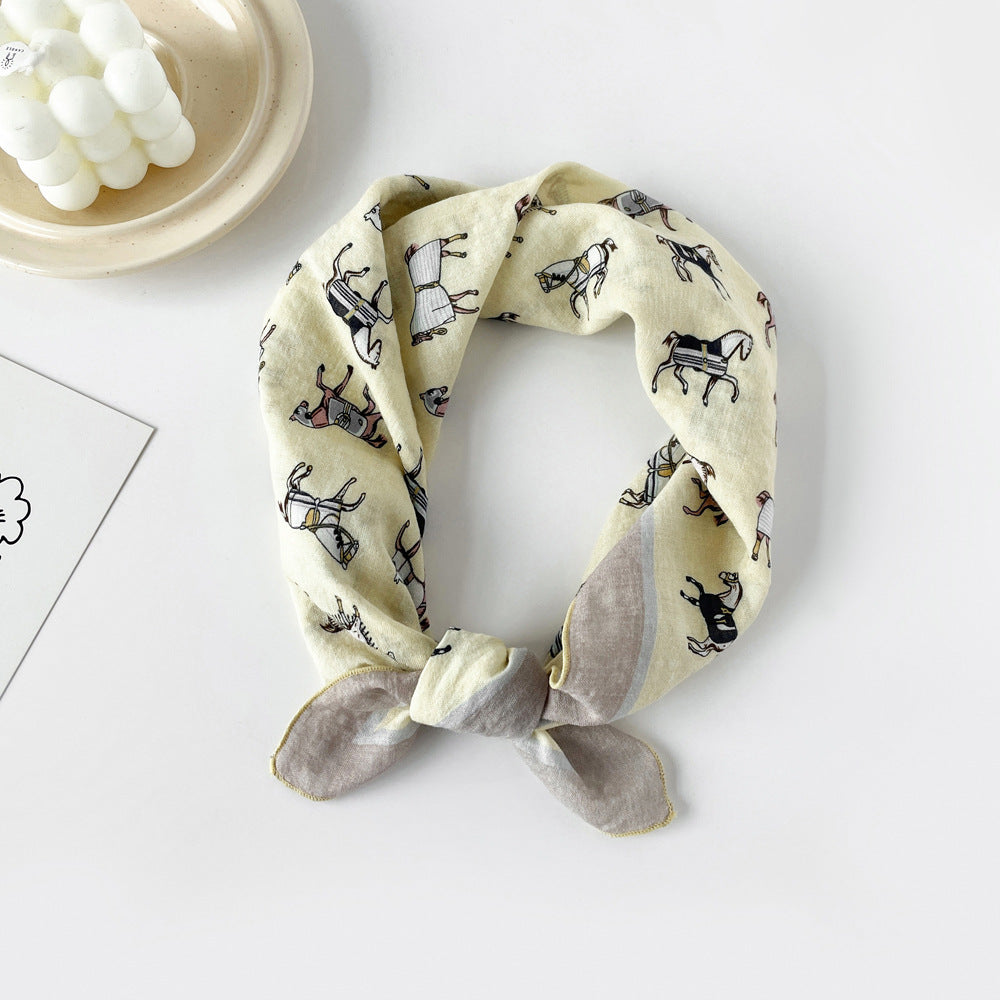 Foulard Paisley Verde - SLK
