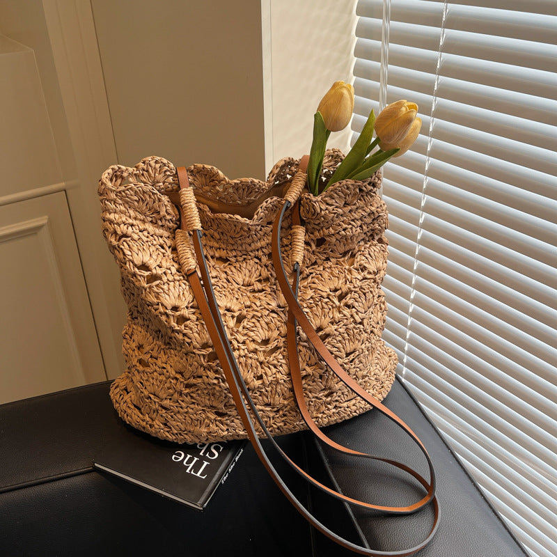 Borsa a Spalla Intrecciata da Donna - SLK