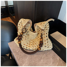 Borsa Tote Intrecciata in Raffia - SLK