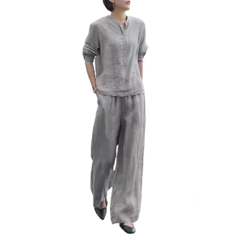 Completo Estivo con Pantaloni Palazzo - SLK