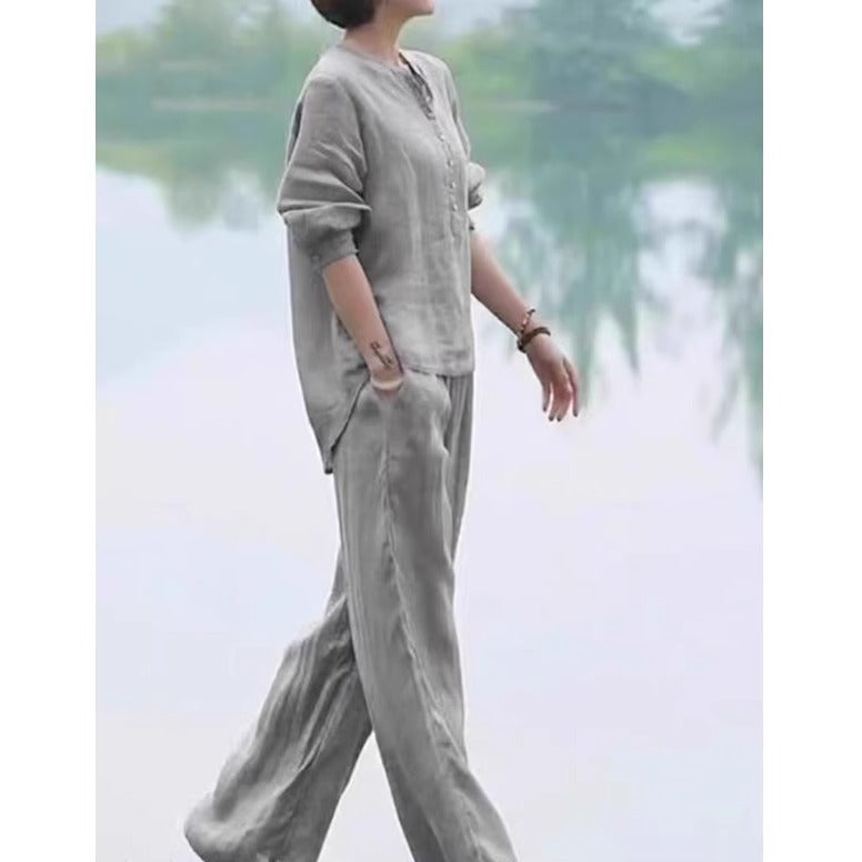 Completo Estivo con Pantaloni Palazzo - SLK