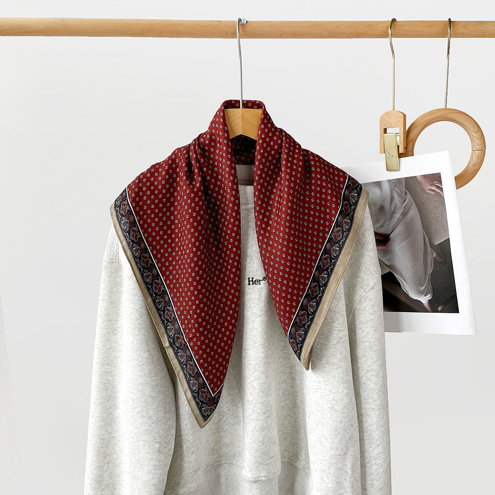 Foulard Bordeaux Vintage - SLK