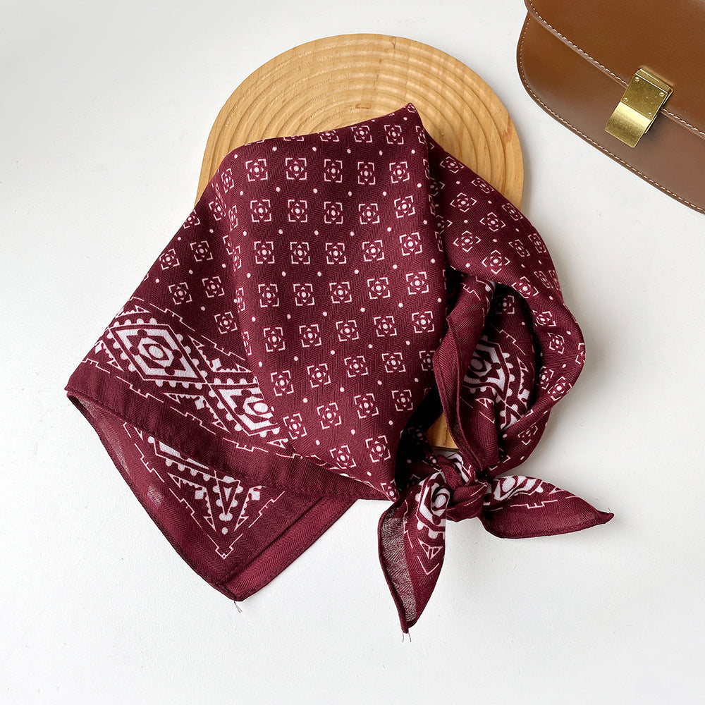 Foulard Bordeaux Vintage - SLK