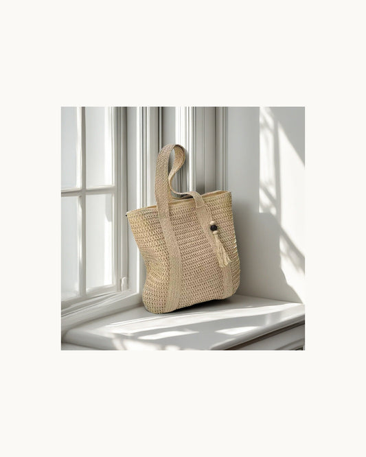 Borsa Paglia con Fiocco - immagine principale SLK
