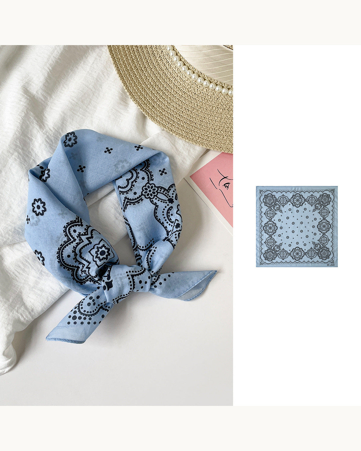 Foulard Azzurro da Collo - immagine principale SLK