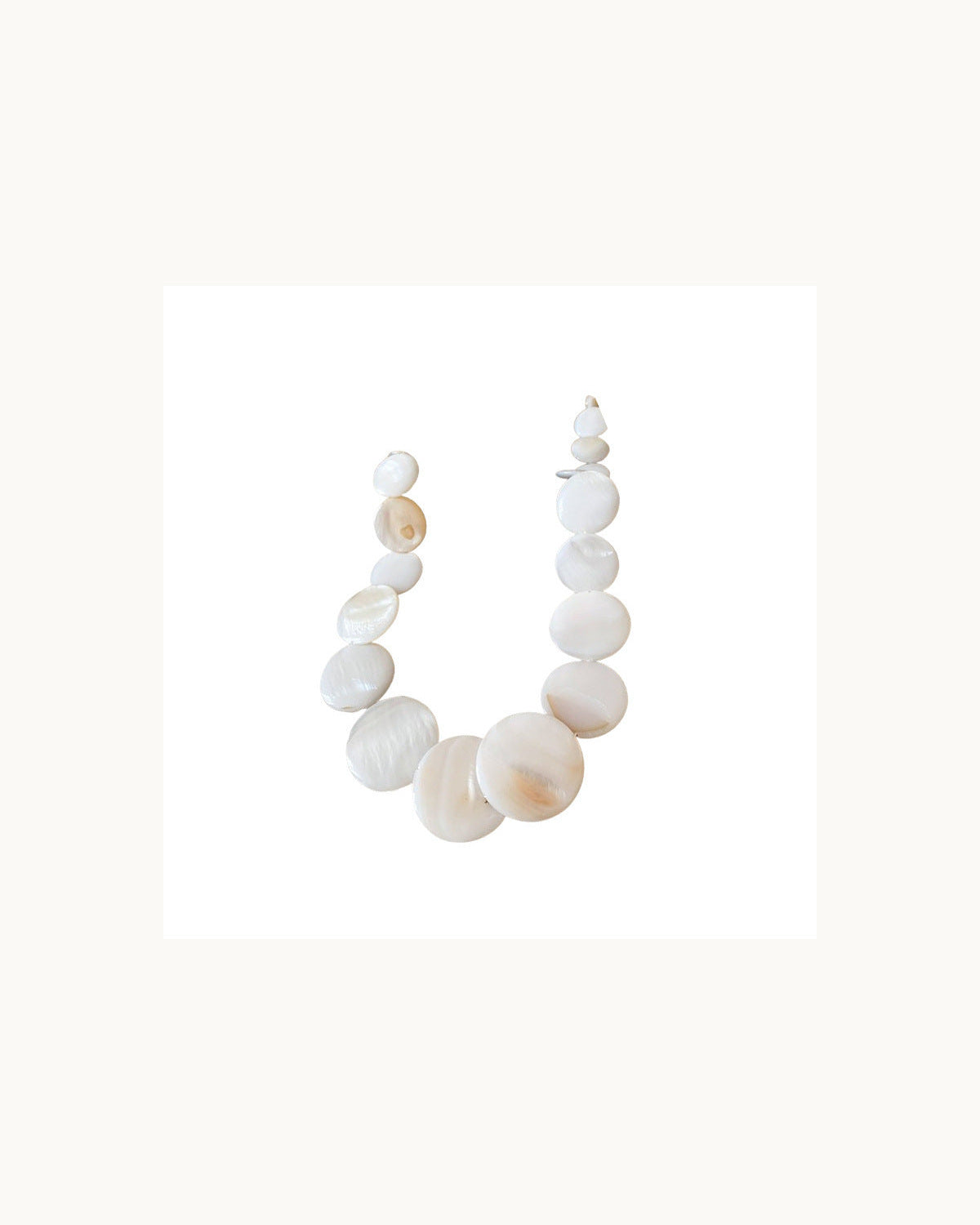 Collana Cerchi in Conchiglia - immagine principale SLK